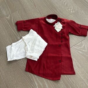 Kids indian kurta set like new - size 1